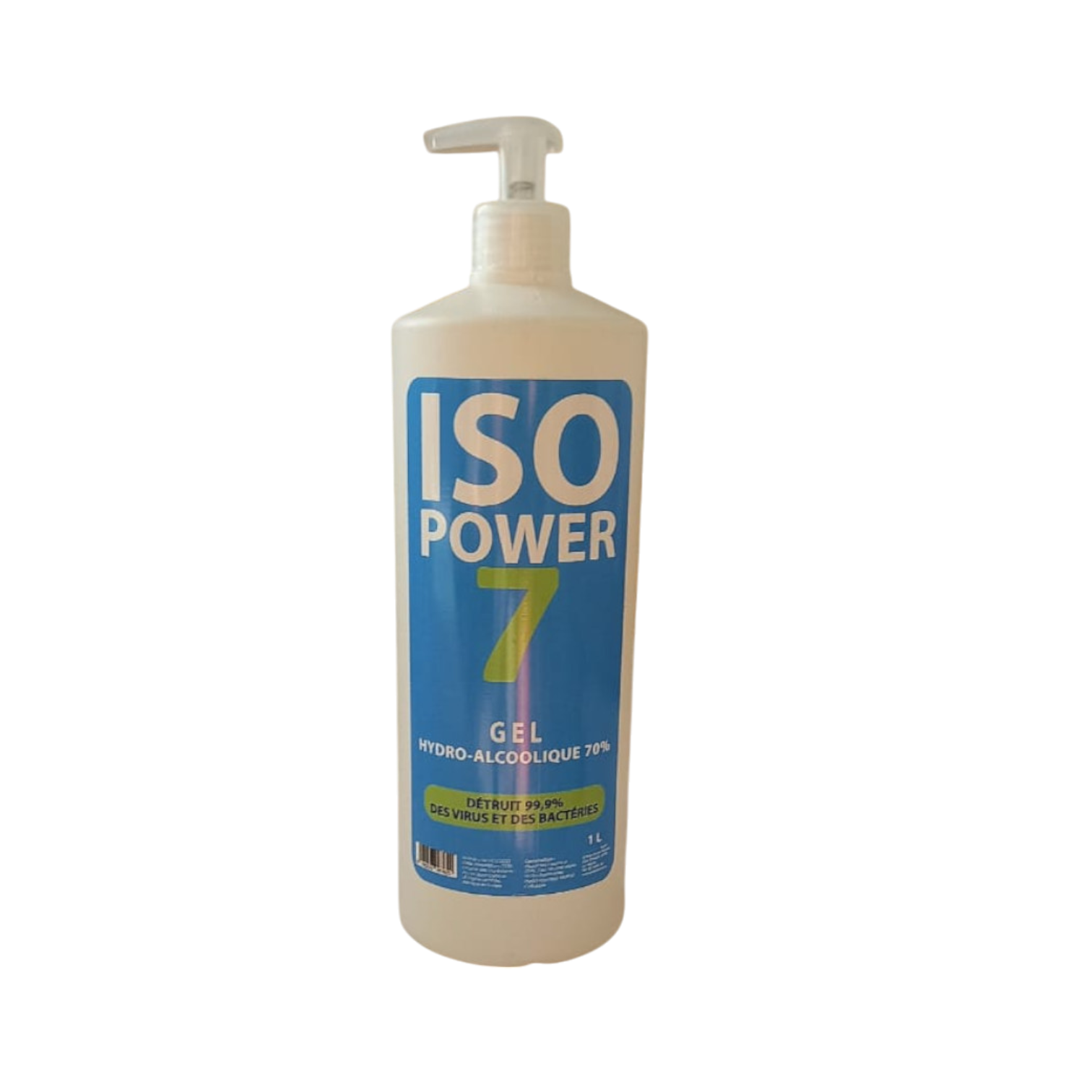 ISOPOWER 7 Gel hydro-alcoolique 1 Lit